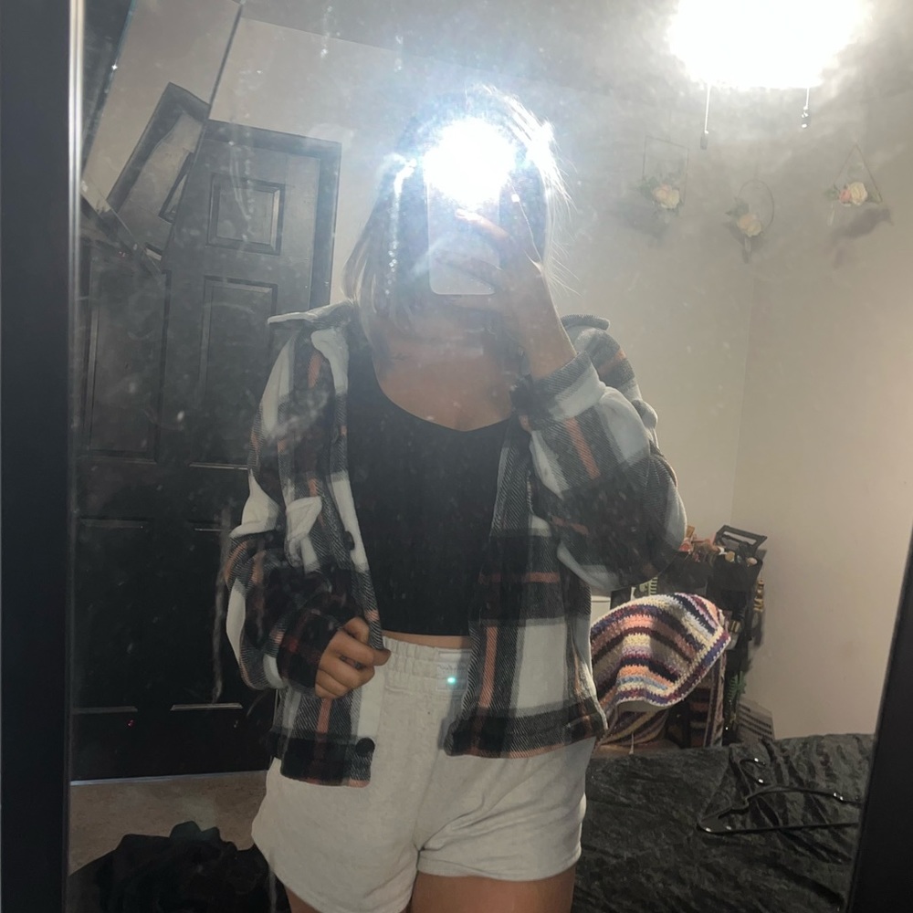 Softest plaid jacket